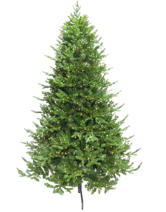 Albero di Natale artificiale Regal in Pe e Pvc con microled
