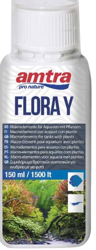 Amtra Flora Y fertilizzante per piante d'acquario con macroelementi