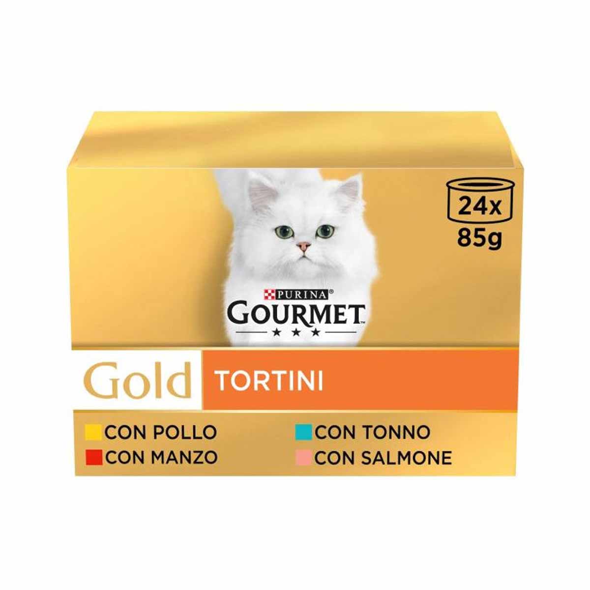 Gourmet Gold Multipack Tortini 24 x 85 gr