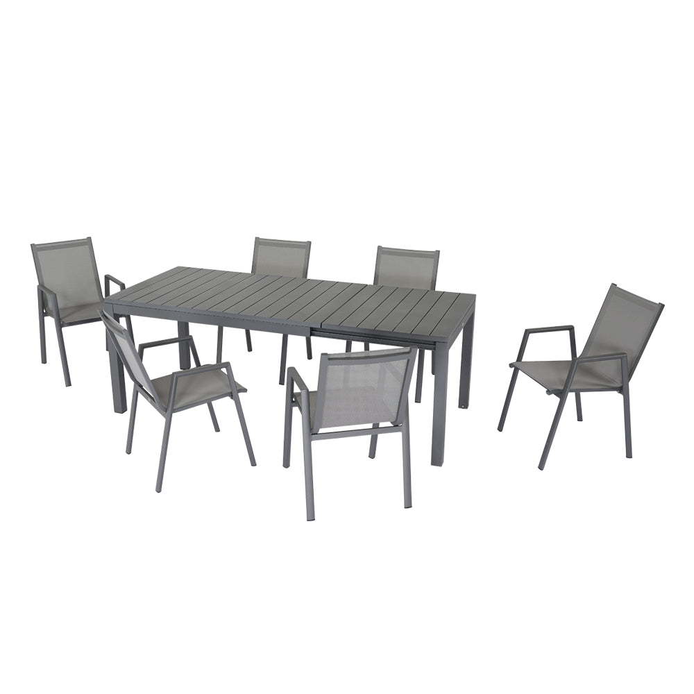 Set Pranzo da Giardino Pratic Allungabile 6-10 Posti