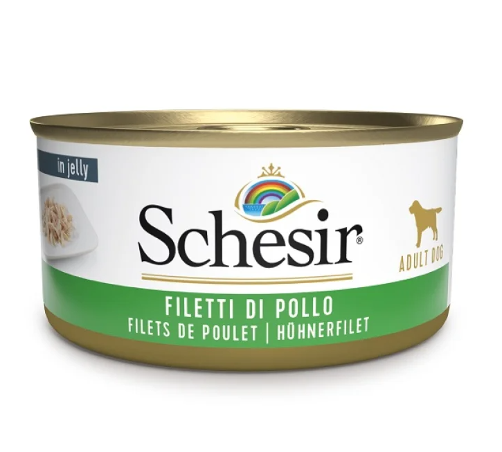 Schesir Dog alimemto in lattina per cani 150gr
