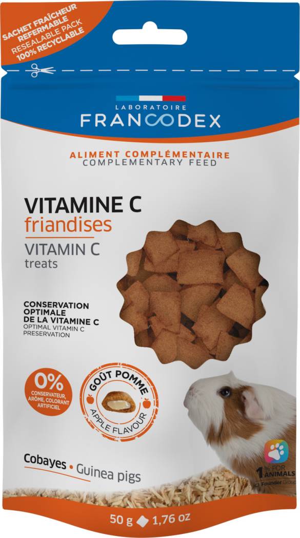 Francodex Snack Vitamina C per Roditori 50gr
