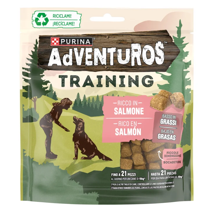 purina Adventurios training salmone 115gr