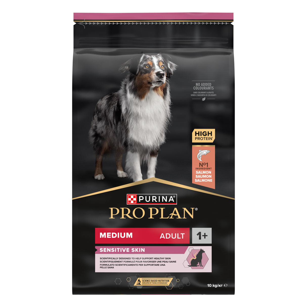 Purina ProPlan Cane Medium Adult Sens. Skin - Salmone 10 kg