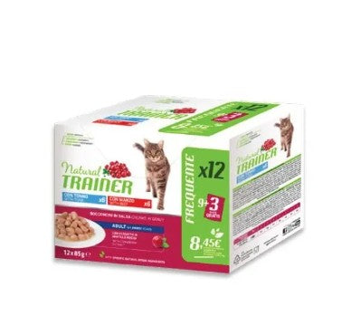Natural Trainer Multipack gatti adulti tonno/manzo 12x85g