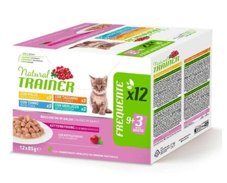Natural Trainer Multipack gattini 12x85g