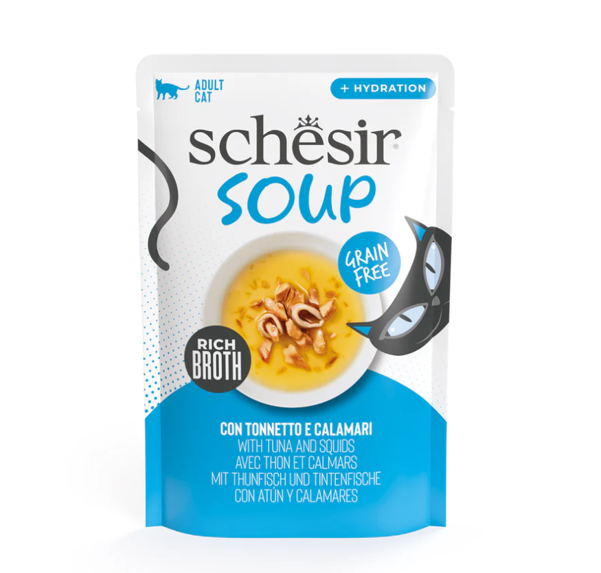 Schesir Soup alimento in busta per gatti 40gr