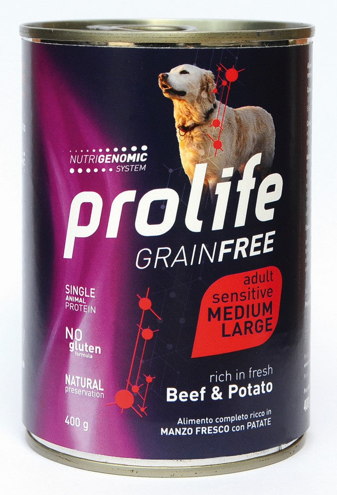 Prolife Dog grainfree per cani adulti 400gr