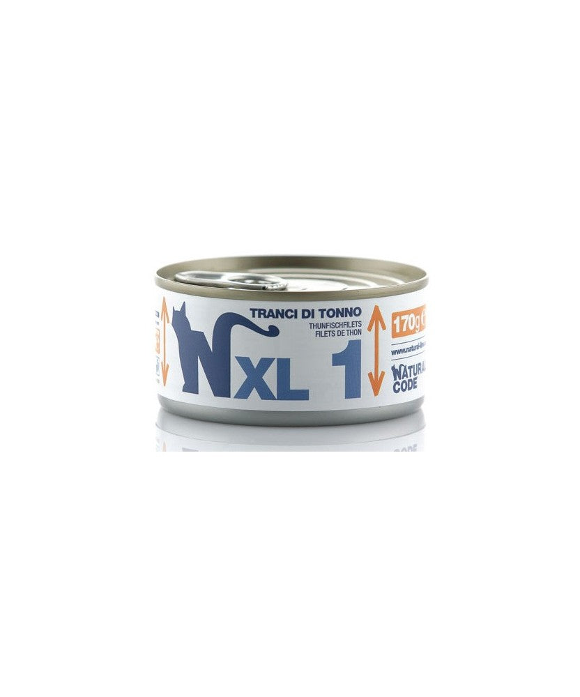 Natural code XL alimneto umido per gatti 170gr
