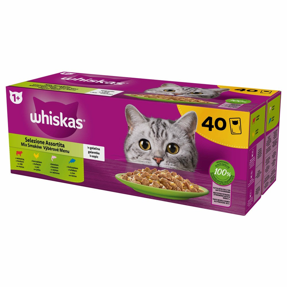 Whiskas Multipack Core Selezione Assortita 40x85gr