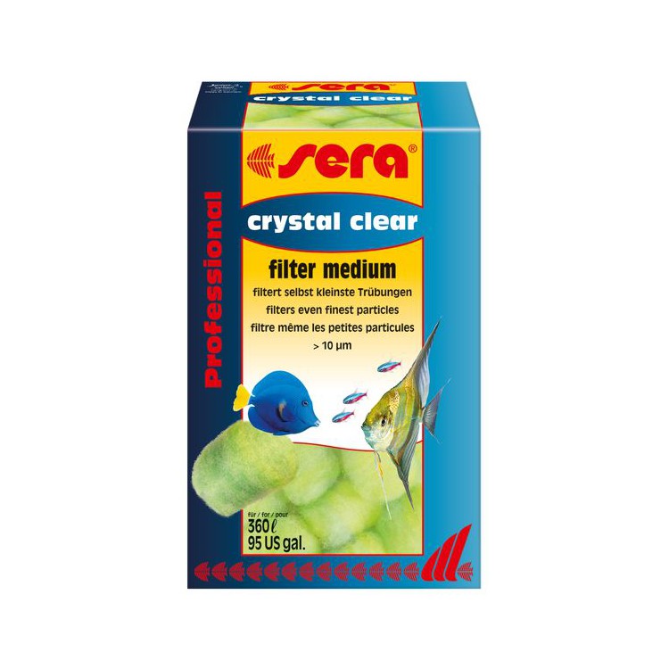 Sera Crystal Clear Professional - media filtrante 12 pz.