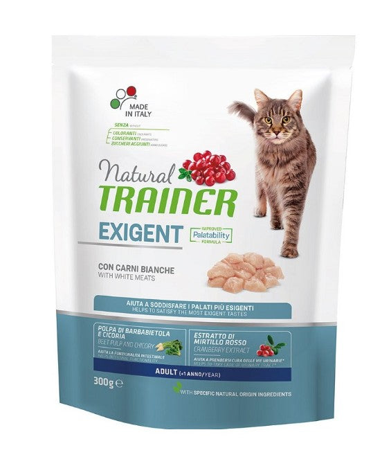 Natural Trainer Cat exigent tacchino 300 gr