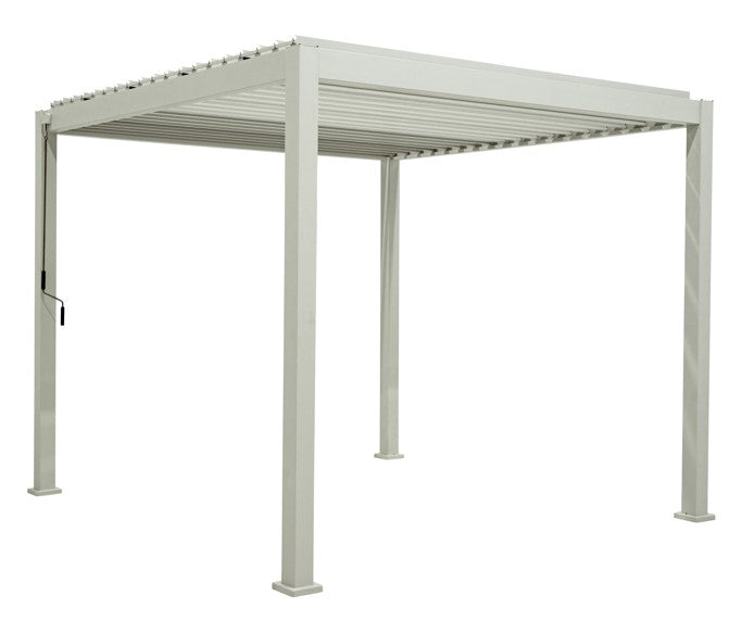 PERGOLA MIRADOR 3X4 ALLU BIANCO