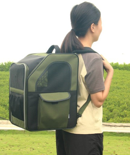 Zaino per cani espandibile 35x33xh45 cm