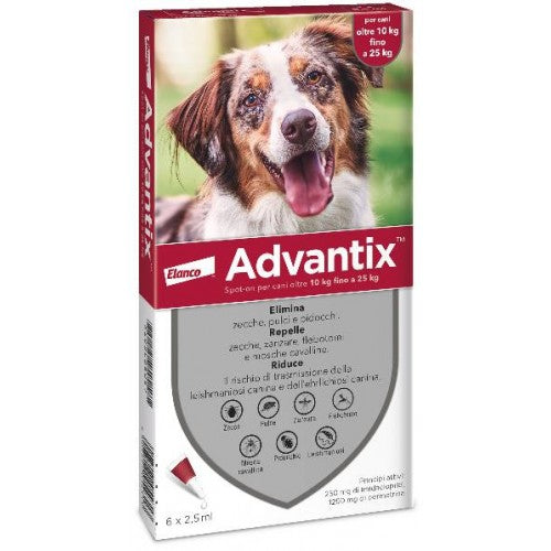 Advantix® Spot-on per cani da 10-25 kg