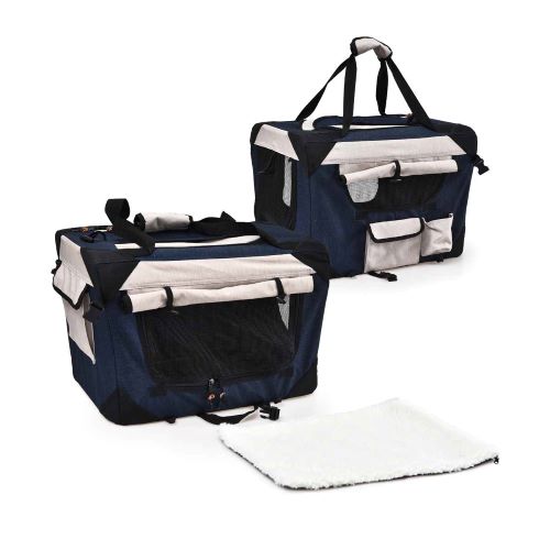 Dog travel carrier bag