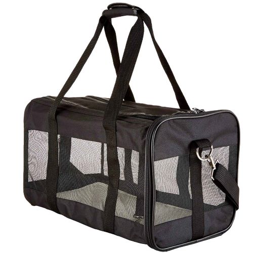 Foldable pet carrier bag