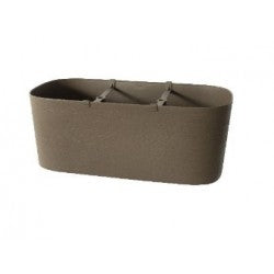 Cassetta Paros Tera in plastica riciclata 50 cm