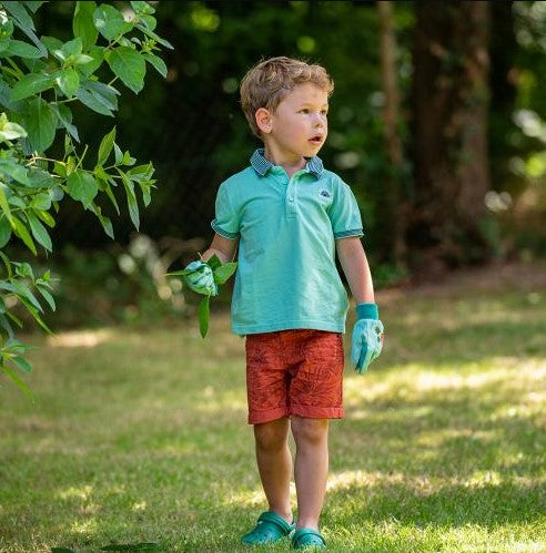 Kids sabot slippers BlackFox children