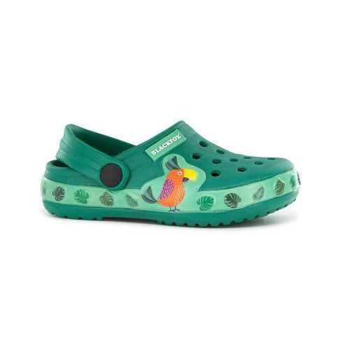 Kids sabot slippers BlackFox children