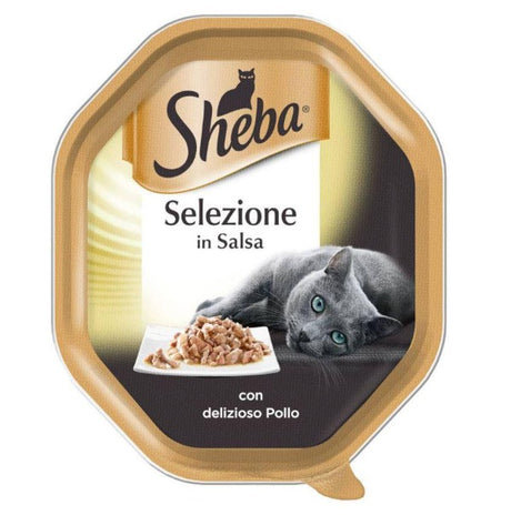 Sheba cat wet food selection in sauce 85 gr