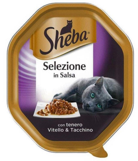 Sheba cat wet food selection in sauce 85 gr