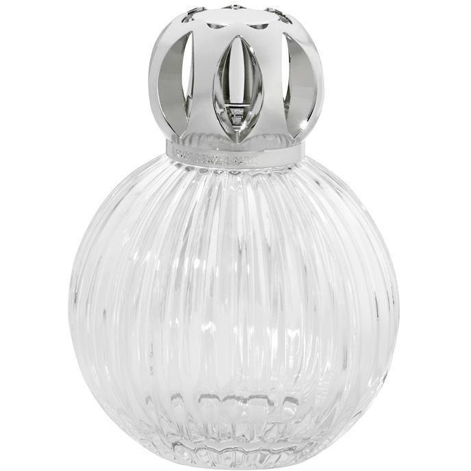 Cofanetto con lampada Plisse trasparente