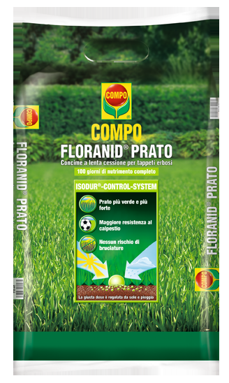 Concime granulare per prato Floranid ad uso primavera inizio autunno - Iperverde
