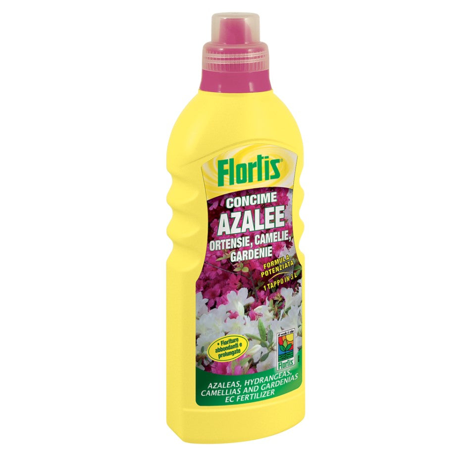 Flüssigdünger für Azaleen acidophile Hortensien Flortis 1150 g