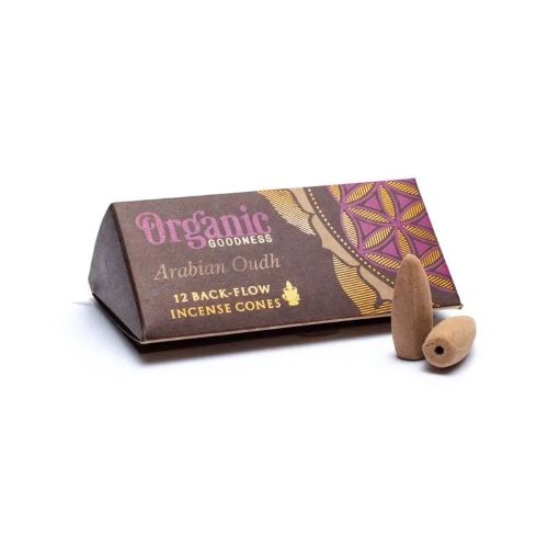 Coni di incenso naturale per Fontana a cascata Backflow - Legno di Agar (Arabian Oudh)