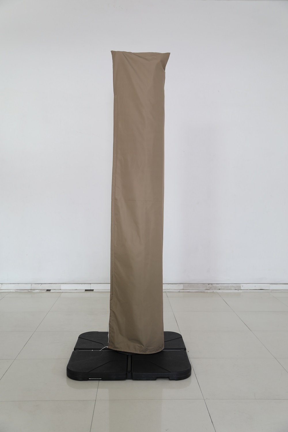 Parasol cover for taupe side pole parasol up to 4 meters