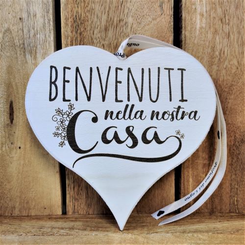 Scented heart - Welcome to our home