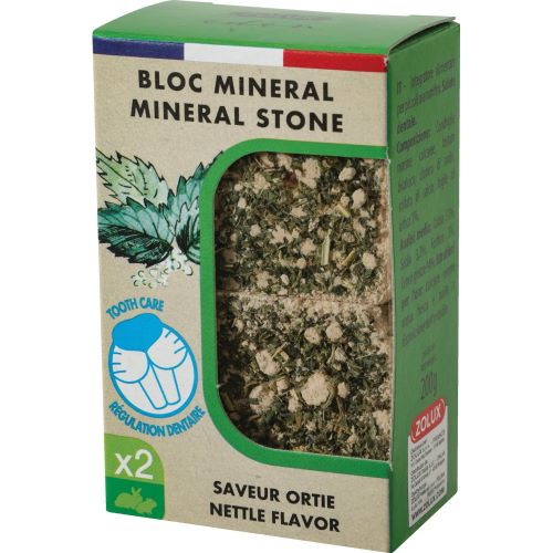 Eden mineral block for rodents 2 x 200 gr various flavors