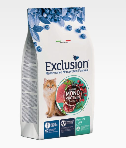 Exclusion - Monoproteico - Sterilized Cat - tuna - 1,5kg