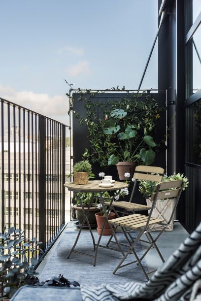 Ketty - Folding balcony set