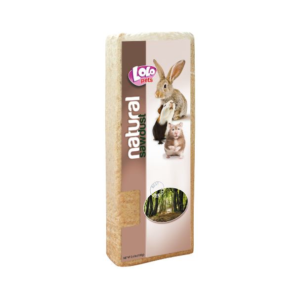 Wood fiber litter for rodents and rabbits 1 kg