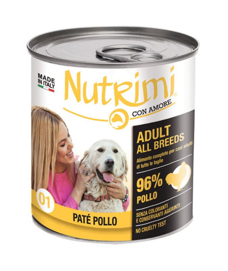 Nutrimi All Breeds Hundefutter Welpe/Erwachsener 400 gr