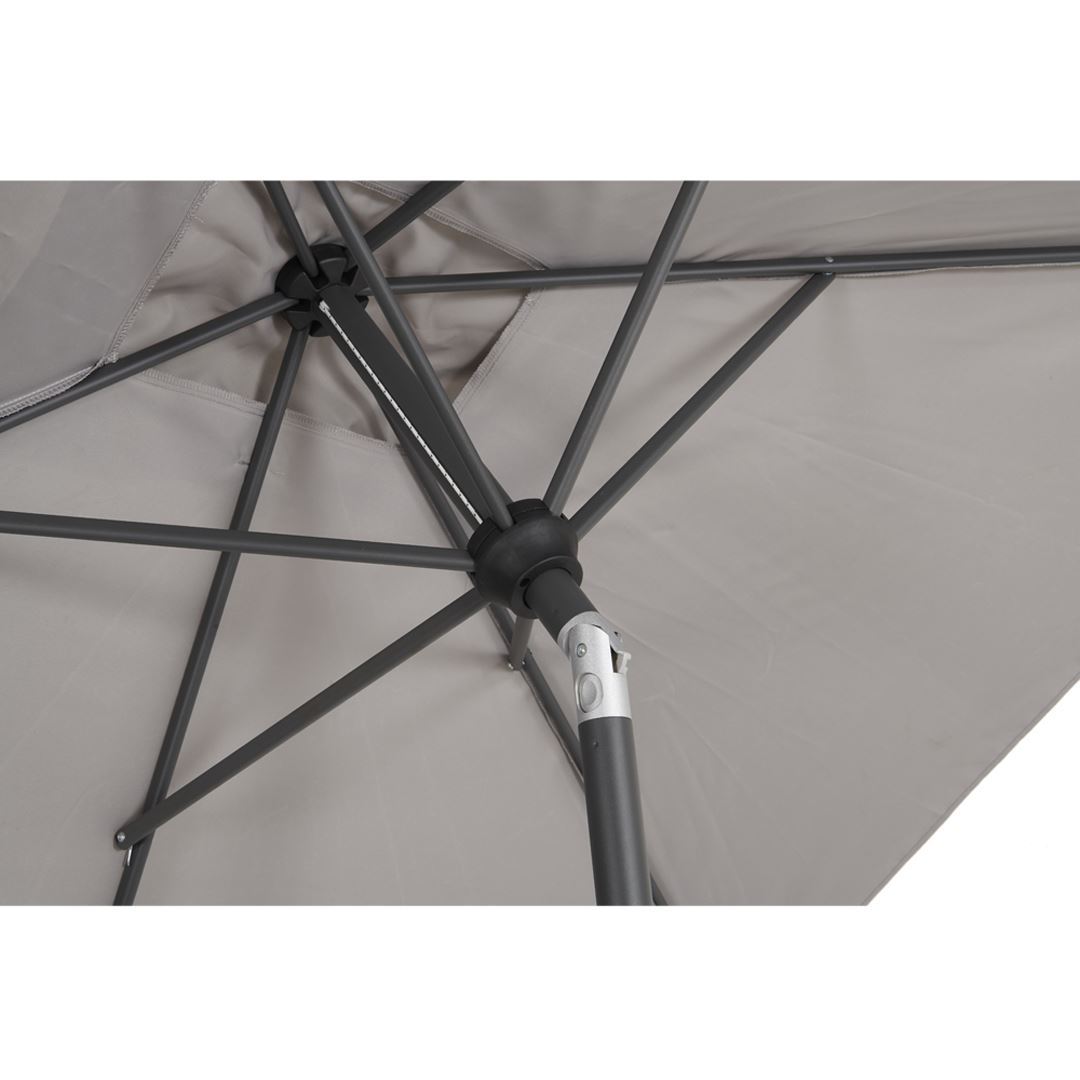 Parasol central pole balcony rectangular 140x210 cm