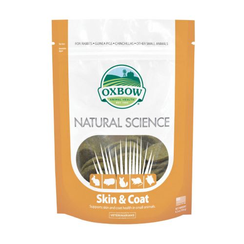 Oxbow Natural Science Skin & Coat supplement for small animals 120 gr