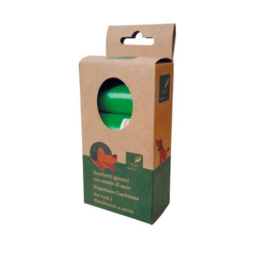 Sacchettini igienici per cane bio base con 4 rotoli da 12 BAG