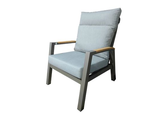 5-Sitzer-Loungeset aus Aluminium für den Außenbereich - Nimes