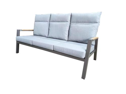 5-Sitzer-Loungeset aus Aluminium für den Außenbereich - Nimes