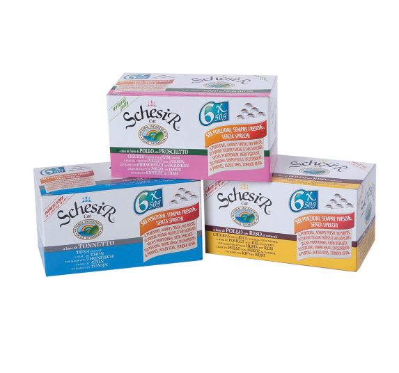 Schesir multipack 6x50gr