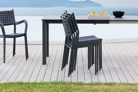 Alice outdoor chair without armrests