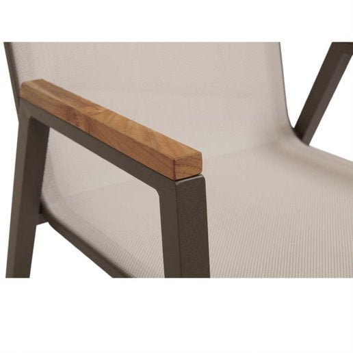 Dining set with extendable garden table from 6 to 12 seats - Bayron model