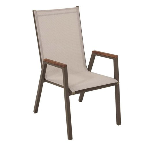 Dining set with extendable garden table from 6 to 12 seats - Bayron model