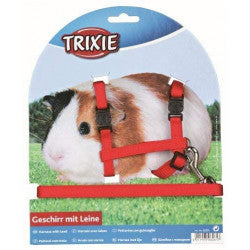 Trixie Harness + Adjustable Leash for guinea pigs (guinea pigs)