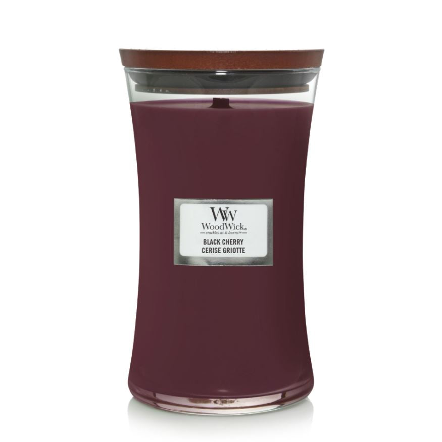 Woodwick candle black cherry