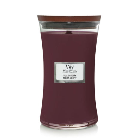 Woodwick candle black cherry