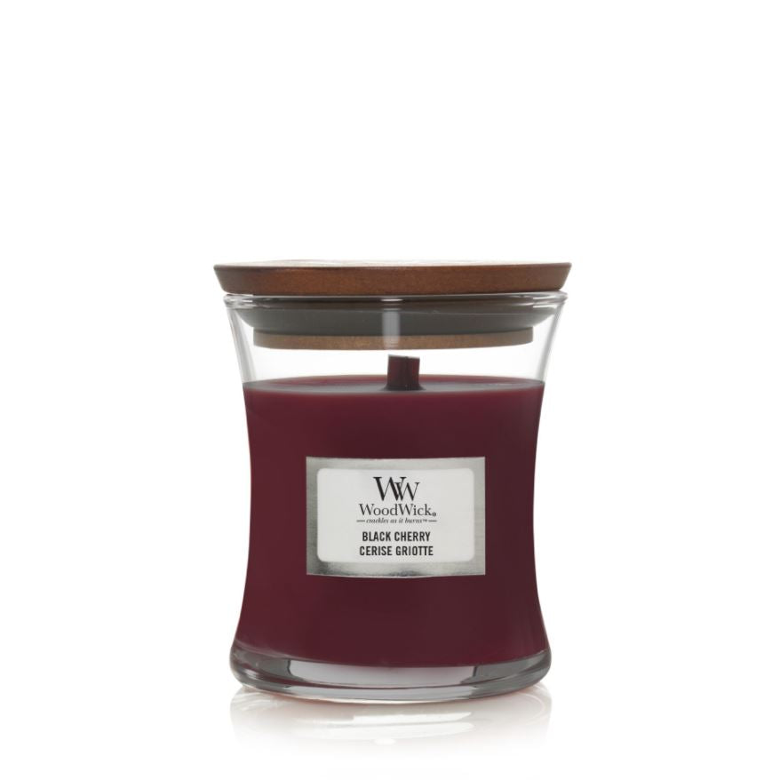 Woodwick candle black cherry